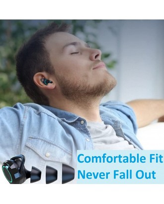 CUFOK Bluetooth Earbuds True Wireless Sport Headphones HiFi Bass Noise Canceling TWS Ear Buds with Charging Case Waterproof Earphones Microphone Compatible with Apple iPhone Android Samsung Phone CUFOK Bluetooth Earbuds True Wireless Sport Headphones HiFi Bass Noise Canceling TWS Ear Buds with Charging Case Waterproof Earphones Microphone Compatible with Apple iPhone Android Samsung Phone