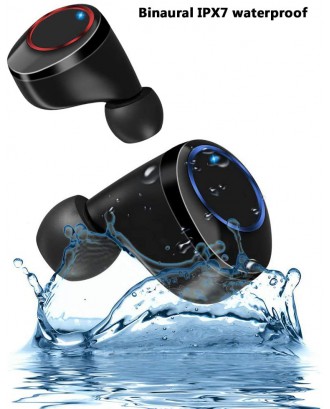 Wireless Earbuds, BLZK Latest Bluetooth 5.0 True Wireless Bluetooth Earbuds, with bass 3D Stereo Sound Wireless Headphones, Built-in Microphone LED Digital Shows Charging Charge (Black) Wireless Earbuds, BLZK Latest Bluetooth 5.0 True Wireless Bluetooth Earbuds, with bass 3D Stereo Sound Wireless Headphones, Built-in Microphone LED Digital Shows Charging Charge (Black)